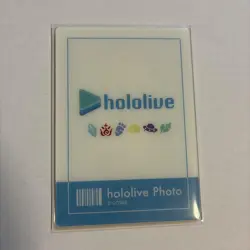 Hololive Lawson Collaboration Photo Card Kazama Iroha Rare Used Trading - Image 2
