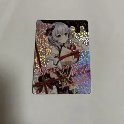 Hololive Holochoco Card Shirogane Noel Holo Rare Individual Card - Image 1