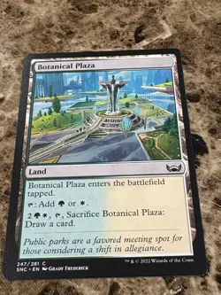 BOTANICAL PLAZA Magic MTG Streets of New Capenna - Image 1