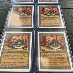 Lot of (8) 1995 Urza's Mine Land Magic The Gathering RARE MTG - Image 2