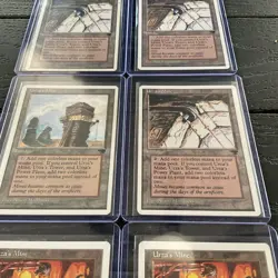 Lot of (8) 1995 Urza's Mine Land Magic The Gathering RARE MTG - Image 4