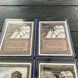Lot of (8) 1995 Urza's Mine Land Magic The Gathering RARE MTG - Image 5