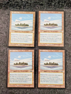 MTG - Remote Isle - Urza's Saga Play set of 4 LP (DS3D1L1) - Image 1