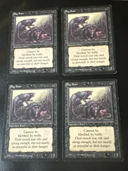 Brainwash Mtg X4 The Dark Various Cond See Pics English - Image 1