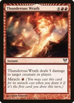 Thunderous Wrath 1x MtG Avacyn Restored SP/NM - Image 1