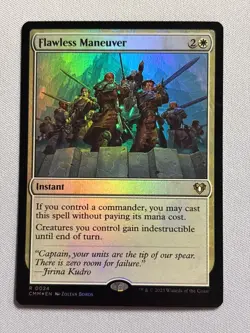 Flawless Maneuver - FOIL - Commander Masters -MTG NM - Image 1
