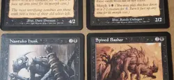Magic The Gathering Nantuko Husk Haunted Cadaver Fallen Cleric Spined Basher MTG - Image 3