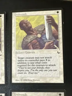 Brainwash Mtg X4 The Dark Ex+ Cond See Pics English - Image 5