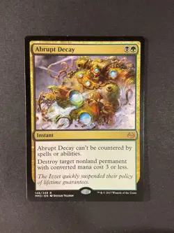 Abrupt Decay - Modern Masters 17 - Magic the Gathering - MTG - Image 1
