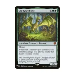 WOTC MtG The List Old Gnawbone (MR) NM - Image 1