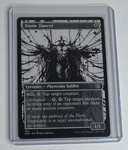 Sinew Dancer #286 Phyrexia: All Will Be One Showcase Creature MTG NM/M - Image 1