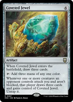 Coveted Jewel #287 RModern Horizons 3 Commander MTG MAGIC ARTIFACT O25 - Image 1
