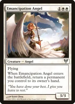 Emancipation Angel 1x MtG Avacyn Restored SP/NM - Image 1