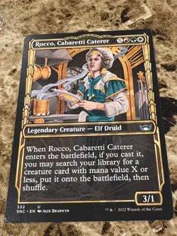 ROCCO, CABRETTI CATERER Magic MTG Streets of New Capenna Showcase - Image 1