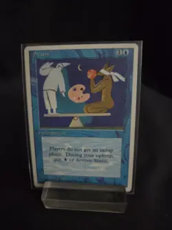 MTG Stasis - Revised Edition 1994 - Vintage Enchantment - Magic the Gathering - Image 2