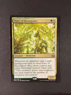Voice of Resurgence- Modern Masters 17 - Magic the Gathering - MTG - Image 1
