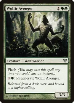Wolfir Avenger 1x MtG Avacyn Restored SP/NM - Image 1