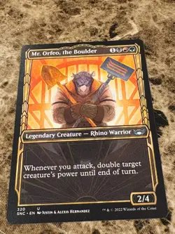 MR. ORFEO, THE BOULDER Magic MTG Streets of New Capenna Showcase - Image 1