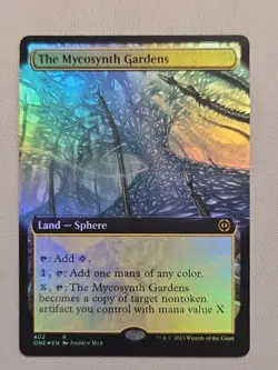 The Mycosynth Gardens (Extended Art) (FOIL) Phrexia: All Will Be One - MTG - LP - Image 1