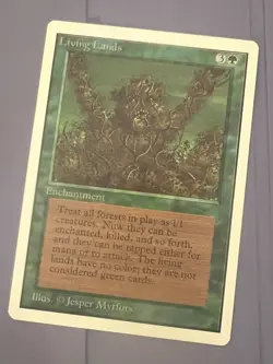 Magic the Gathering MTG Unlimited Living Lands NM (Beta Bob) - Image 1