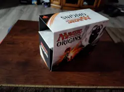 MTG Magic Origins Fat Pack Bundle Box Opened- Cards, Book, Dice, Box Included - Image 2