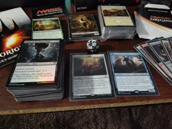 MTG Magic Origins Fat Pack Bundle Box Opened- Cards, Book, Dice, Box Included - Image 3