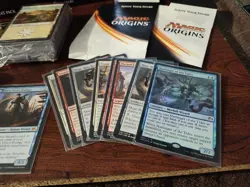MTG Magic Origins Fat Pack Bundle Box Opened- Cards, Book, Dice, Box Included - Image 4