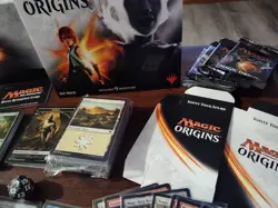 MTG Magic Origins Fat Pack Bundle Box Opened- Cards, Book, Dice, Box Included - Image 5