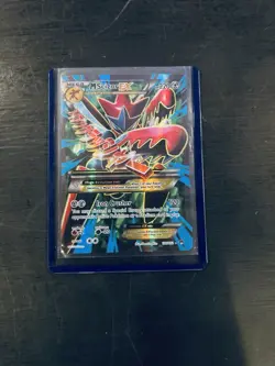 Pokemon M Scizor EX 120/122 Breakpoint Full Art Ultra Rare 2016 XY - Image 1