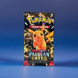 Pokemon Sword & Shield Paldean Fates Booster Pack Sealed (pack art may vary) - Image 1