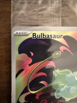 Pokemon Card Bulbasaur 133/132 Mega Evolution Stamped Promo Sealed - Image 2