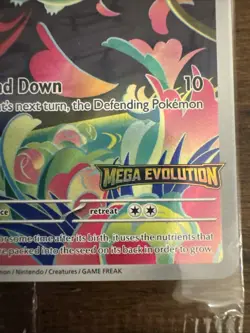 Pokemon Card Bulbasaur 133/132 Mega Evolution Stamped Promo Sealed - Image 5