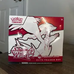 Pokemon TCG - White Flare Pokemon Center Elite Trainer Box - SEALED - PC ETB SV - Image 1