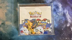Pokemon XY Evolutions Booster Box Sealed (with Acrylic Case) - Image 1