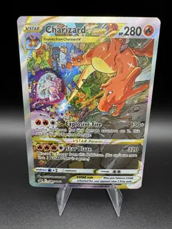 Charizard VSTAR SWSH262 - Sword & Shield Black Star Promo Full Art - Pokemon TCG - Image 1