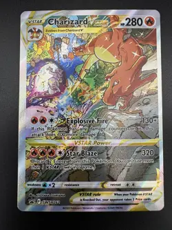 Charizard VSTAR SWSH262 - Sword & Shield Black Star Promo Full Art - Pokemon TCG - Image 3