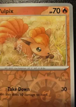 Vulpix 016/191 Reverse Holo Common Scarlet & Violet: Surging Sparks Pokemon TCG - Image 3