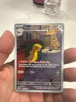 Gumshoos 153/132 Illustration Rare Pokemon Mega Evolution NM - Image 1