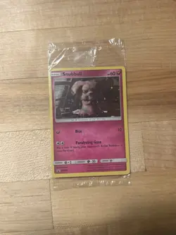 Snubbull SM200 Detective Pikachu Cosmos Holo Pokemon Black Star Promo Sealed* - Image 1