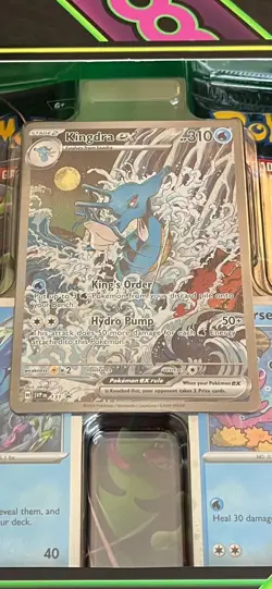 Pokemon Tcg: Kingdra EX Special Illustration Collection NEW/SEALED - Image 4