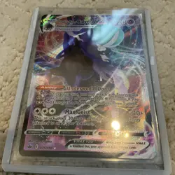 Rare Shadow Rider Calyrex VMAX 075/198 Full Art Pokemon Chilling Reign NM-Mint - Image 2