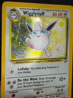 Wigglytuff 19/130 Base Set 2 - Holo Rare Vintage English DMG Pokemon TCG - Image 5