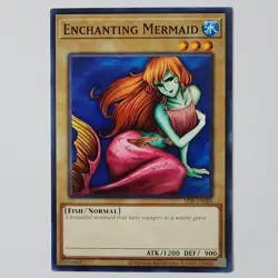 Enchanting Mermaid - LOB-EN084 - NM - Common - Unlimited - Yugioh - 25th - Image 1