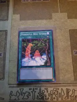 YUGIOH VENGEFUL BOG SPIRIT LCJW-EN125 COMMON 1ST ED NM - Image 1
