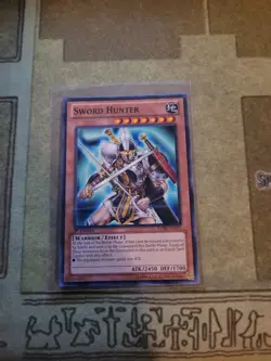 YUGIOH SWORD HUNTER LCJW-EN025 COMMON 1ST ED NM - Image 1