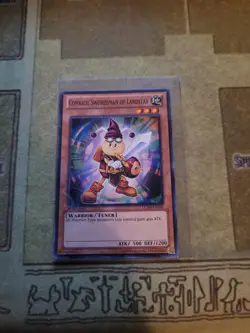 YUGIOH COMRADE SWORDSMAN OF LANDSTAR LCJW-EN048 COMMON 1ST ED VLP - Image 1