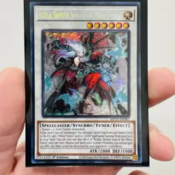 Yugioh Rciela, Sinister Soul of the White Forest MP25-EN087 1st Edition PSR NM - Image 1