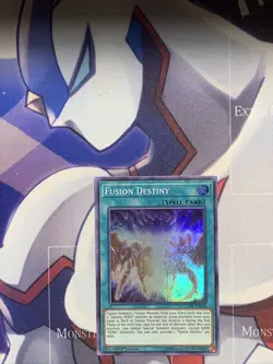 Fusion Destiny DANE-EN054 1st Edition Super Rare NM Yugioh - Image 1
