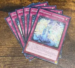 6x Yugioh! Regenesis Commands - DUAD-EN077 - Common - 1st Edition Near Mint, ENG - Image 1