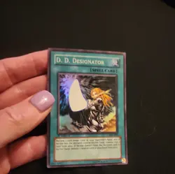 Yugioh! LP D.D. Designator - IOC-039 - Super Rare - 1st Edition, NM - Image 1